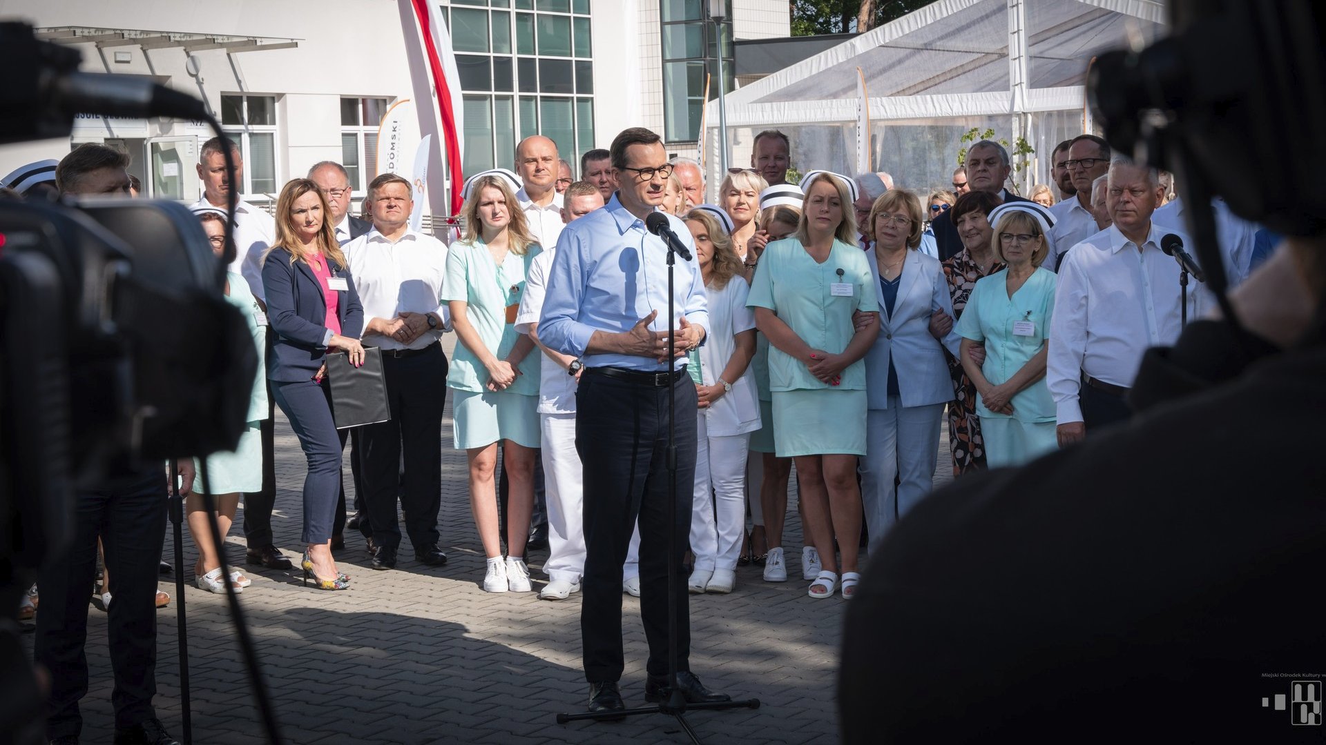 Oficjalne otwarcie szpitala w Pionkach