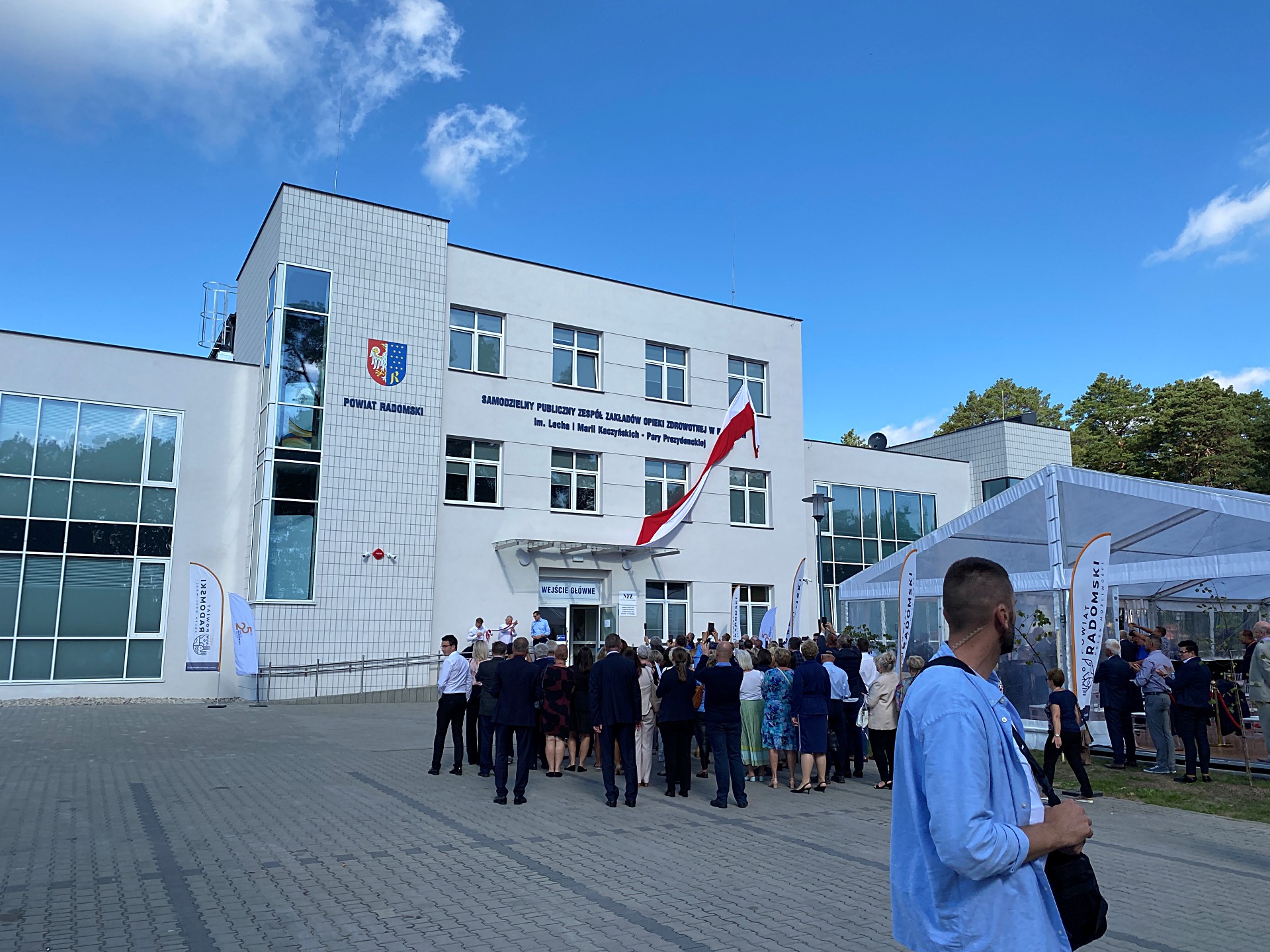 Oficjalne otwarcie szpitala w Pionkach