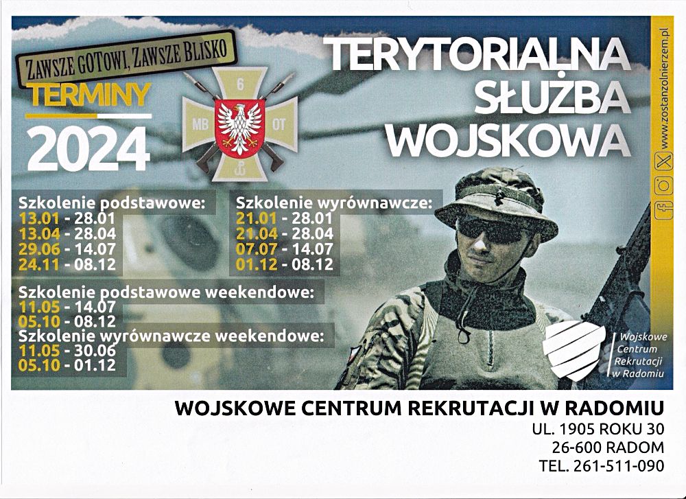 Wojsko Polskie, to może być szansa dla Ciebie!